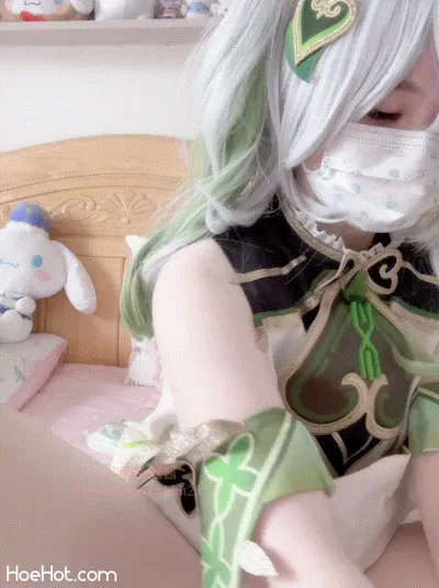 软萌兔兔酱 - 纳西妲 with GIF nude cosplay leaked 51654