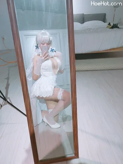 穆零Mu0 - NO.42 光辉婚纱 nude cosplay leaked 520373