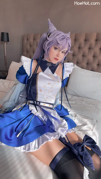 Shirogane-Sama - Keqing Maid nude cosplay leaked 315301