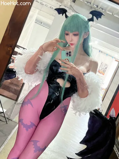 Momoiro Reku - Morrigan nude cosplay leaked 301660