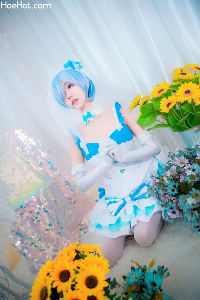 猫君君MaoJun - 蕾姆花嫁 nude cosplay leaked 75705