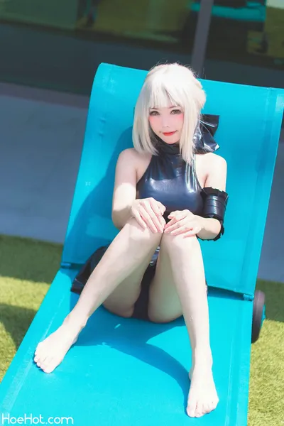 KitKat 9 - Saber Alter Swim Suit nude cosplay leaked 438998