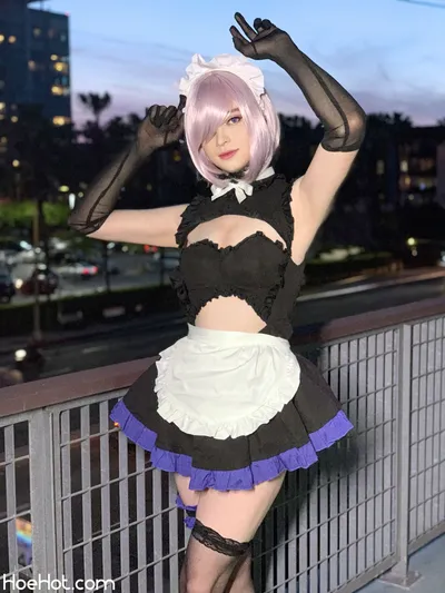 Sneaky - Mashu Maid nude cosplay leaked 590452