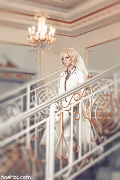 Helly Valentine - Saber Bride nude cosplay leaked 156466