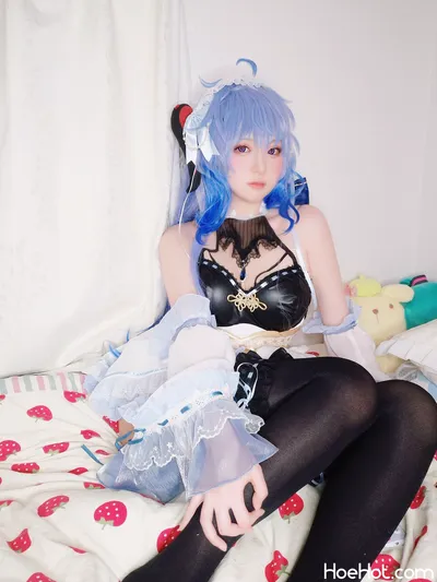 [Yuki亭] ❄️甘雨メイド❄️ nude cosplay leaked 523157