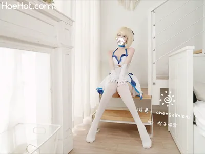 橙子喵酱 - Saber [24P] nude cosplay leaked 416471