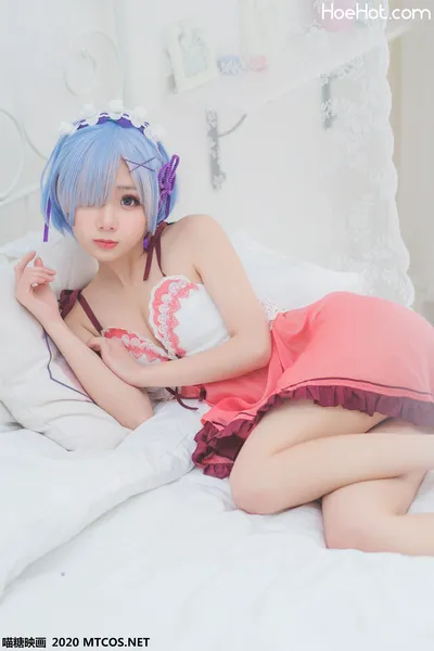 喵糖映画 VOL.112 蕾姆睡衣 nude cosplay leaked 545751