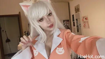 Himeecosplay - Black Hanekawa nude cosplay leaked 47889