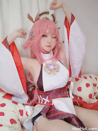 [Yuki亭] 🌸八重神子🌸 nude cosplay leaked 504617