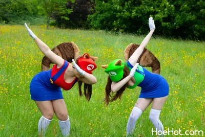 Kelly Jean - Mario &amp; Luigi nude cosplay leaked 211396