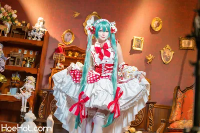 [茶教授] 初音未来十五周年 nude cosplay leaked 78509