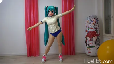 【kigurumi cosplay】 Miku hatsune nude cosplay leaked 392478