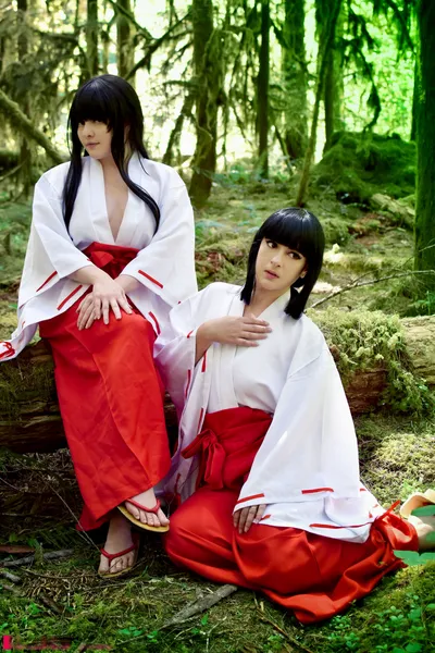 Foxy Cosplay - Kagome &amp; Kikyo nude cosplay leaked 2482