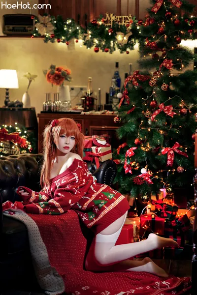 半半子 ー ASUKA Christmas nude cosplay leaked 521452