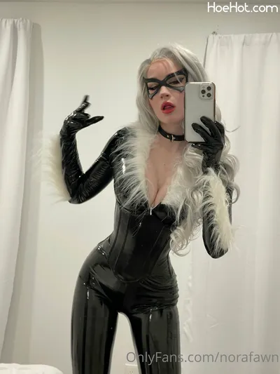 Nora Fawn - Black Cat nude cosplay leaked 382679