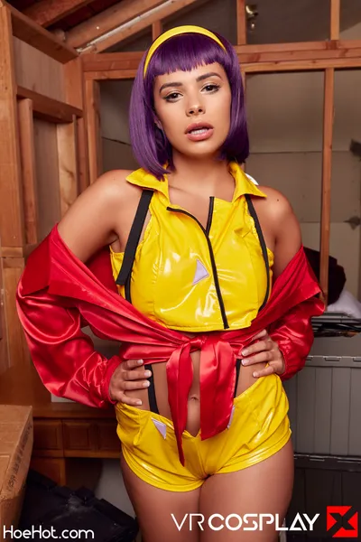 [VRCosplayX] Violet Starr as Faye Valentine (Cowboy Bebop) nude cosplay leaked 438019