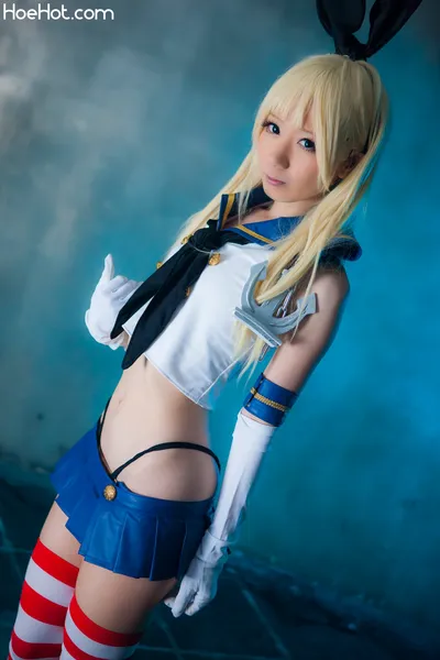 [穴子] Shippuujinrai! (Shimakaze) nude cosplay leaked 180056