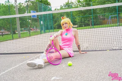 SugaryBunny - Peach Tennis nude cosplay leaked 525069