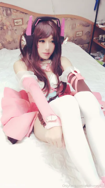 Wildhoney - Magical D.Va nude cosplay leaked 229764