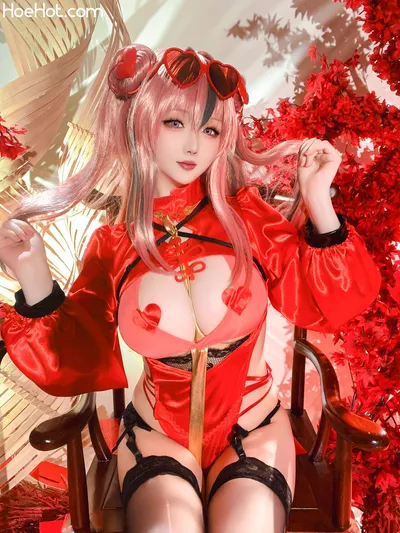 星之迟迟 - 布莱默顿新年旗袍 original nude cosplay leaked 30214