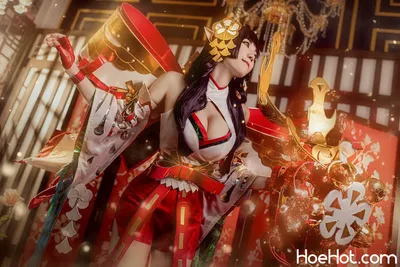 Arena of Valor Cosplay Fox Shrine Maiden Tel&#039;Annas nude cosplay leaked 244136