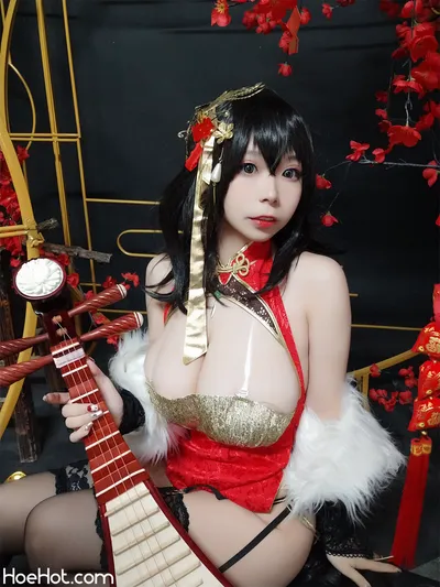 无颜小天使 碧蓝航线 大凤红旗袍 nude cosplay leaked 383688