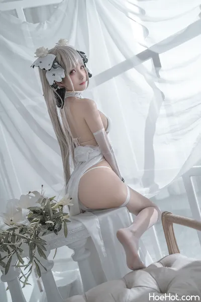 蠢沫沫 - 可畏 巫女 + 可畏 婚纱 + 可畏 绅士版 nude cosplay leaked 590788