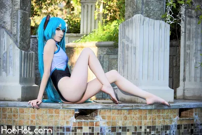 KQ-Kawaii Queentsun - Miku Swimsuit nude cosplay leaked 96556