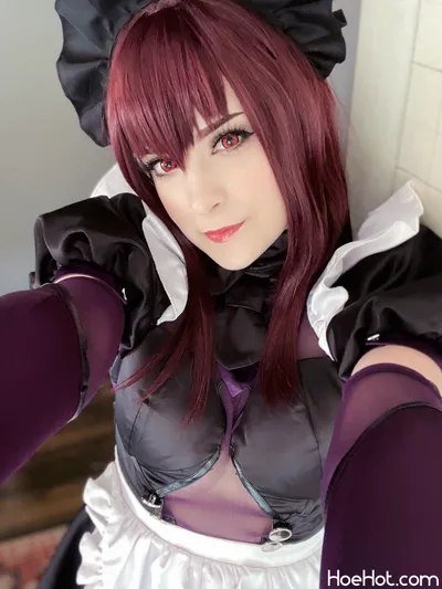 Hiso Neko - Scathach nude cosplay leaked 377008