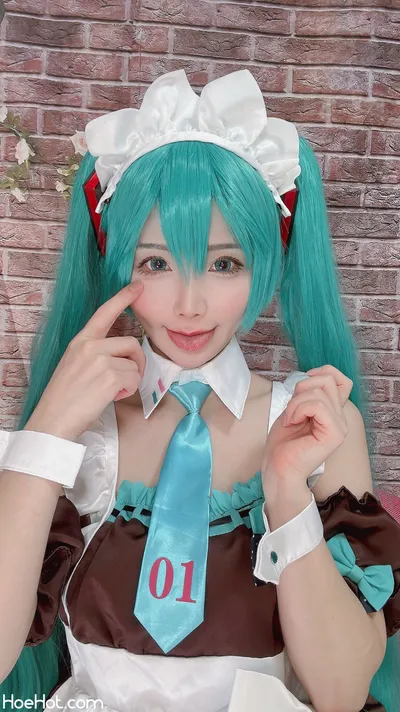 Kururun Kurasaka - Maid Miku nude cosplay leaked 47426