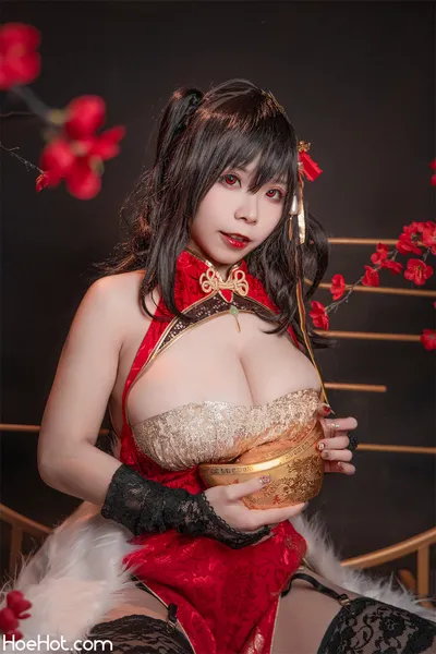 无颜小天使 碧蓝航线 大凤红旗袍 nude cosplay leaked 383671