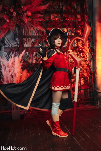 Hackee - Megumin nude cosplay leaked 587807