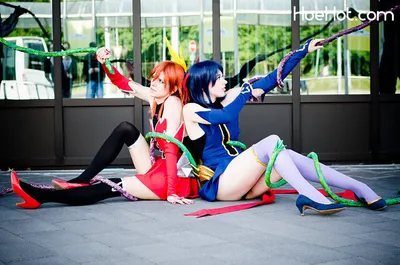 Mahou Shoujo Ai - Kagano Ai &amp; Rin (Lini_Lehita &amp; Makona_Freak) nude cosplay leaked 578908