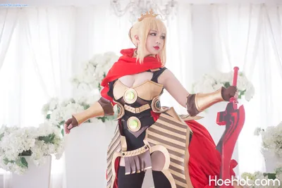 [叫我千寻大人] 尼禄 神話禮裝 FATE Nero Claudius nude cosplay leaked 386233