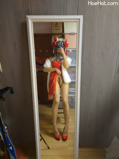 [小桜是只小母龙]柴郡旗袍 nude cosplay leaked 46966