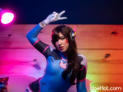 Miyashi - D.Va nude cosplay leaked 55295