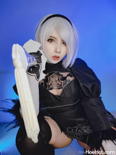 Aokotan - 2B nude cosplay leaked 608588