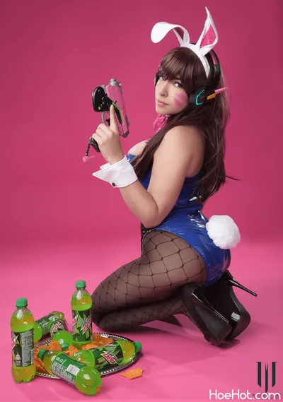 Mariedoll - D.Va Bunnny nude cosplay leaked 315342