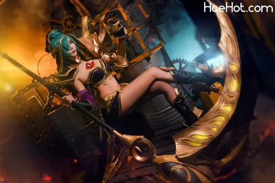 Arena of Valor Cosplay Dance of Death Mina nude cosplay leaked 218110