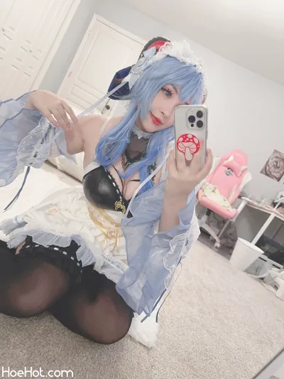 Junkenstein - Ganyu Maid nude cosplay leaked 234877