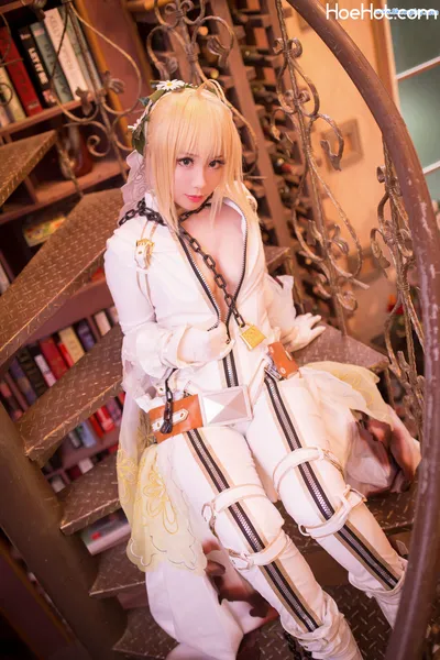 [叫我千寻大人] 尼禄 花嫁 Fate Nero Claudius Bride nude cosplay leaked 404983