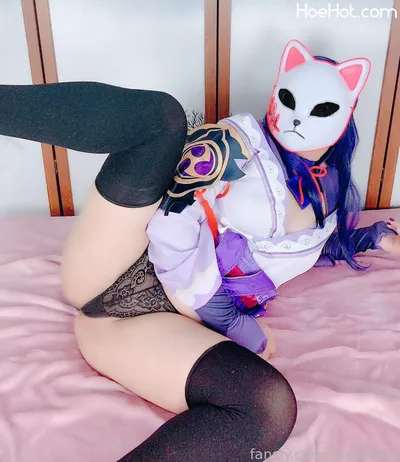 Yaxie Lotte (Fansly) ----------- Raiden Shogun nude cosplay leaked 358600