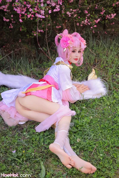 [桃暖酱]王者荣耀 嫦娥 Honor of Kings Chane E nude cosplay leaked 218771