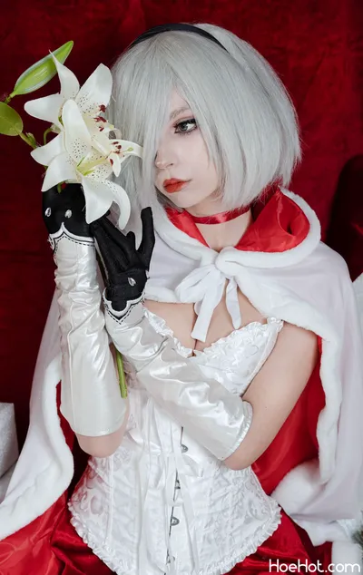 Himeecosplay - 2B Xmas nude cosplay leaked 347362