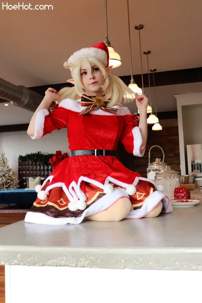 Melondoki - Klee xmas nude cosplay leaked 279971