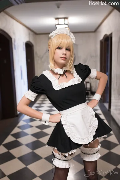 Jean Wanwan - Maid Artoria nude cosplay leaked 289344