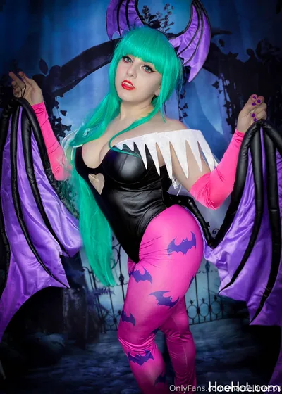 Marcelline Cos - Morrigan nude cosplay leaked 355675