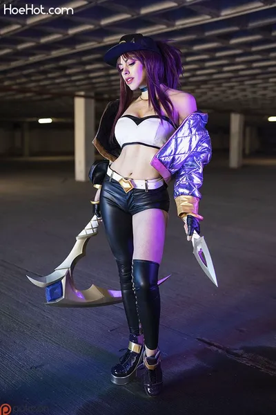 NadyaSonika - KDA Akali nude cosplay leaked 596974