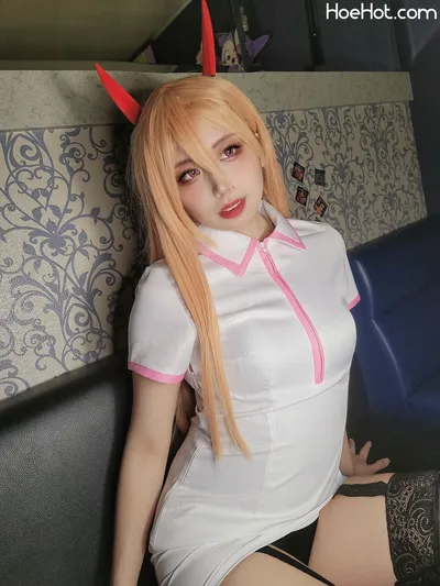 [酒乱にゃま] チェンソーマン併せ！そんな...！イジけるくらいワシが恋しいか？♡♡♡♡♡ (with mov) nude cosplay leaked 361915