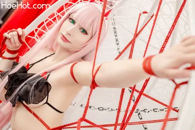 Ciwcia - Zero Two Lingerie and Shibari nude cosplay leaked 236365